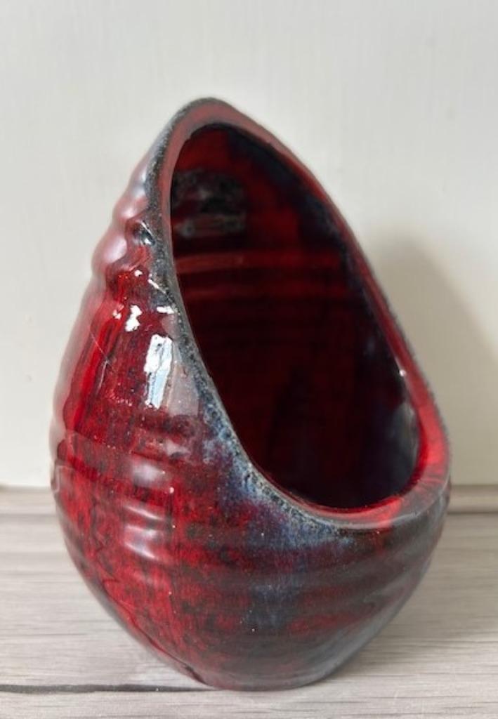 Potterie Hecker kandelaar keramiek sang de boeuf 1970's, Antiek en Kunst, Antiek | Keramiek en Aardewerk, Ophalen of Verzenden