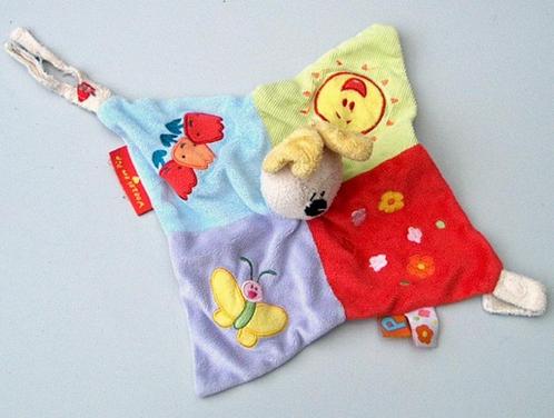 knuffel doekje Pip (met groen ribfluweel), Kinderen en Baby's, Speelgoed | Knuffels en Pluche, Hond, Ophalen