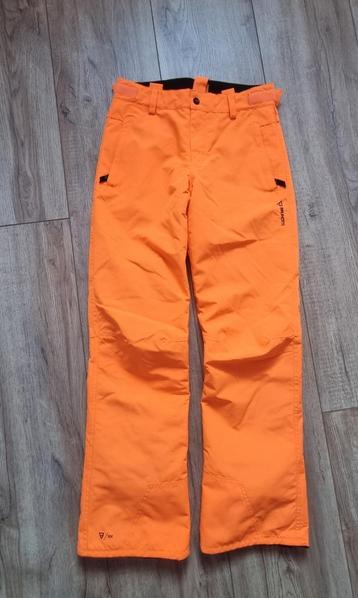 Skibroek merk Brunotti maat 164 oranje beschikbaar voor biedingen