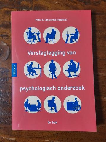 Verslaglegging van psychologisch onderzoek beschikbaar voor biedingen