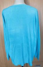 Turquoise trui maat XL, Ophalen of Verzenden, Zo goed als nieuw, Maat 46/48 (XL) of groter, Overige kleuren