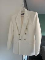 Witte blazer van Zara met mooie knopen, Maat 42/44 (L), Ophalen of Verzenden, Zo goed als nieuw, Jasje