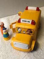 Illco Walt Disney schoolbus met Donald en Pluto,  ZELDZAAM, Ophalen of Verzenden, Goofy of Pluto, Gebruikt, Overige typen