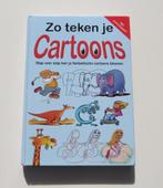 Tekenboek M4043: Zo teken je Cartoons - stap voor stap 12+, Terry Longhurst e.a., Non-fictie, Ophalen of Verzenden, Zo goed als nieuw