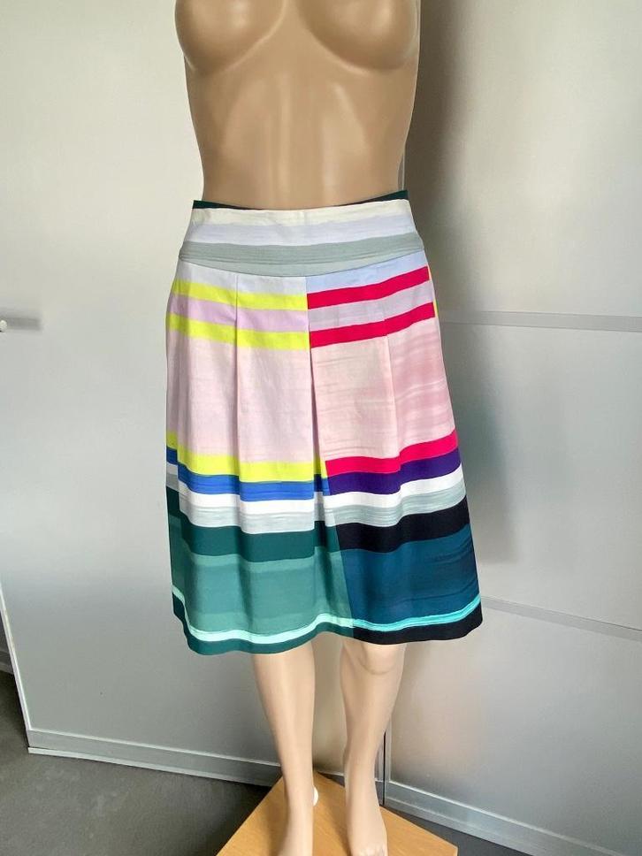 i356 Mexx maat 38=M rok rokje roze/groen/blauw/geel/wit, Kleding | Dames, Rokken, Zo goed als nieuw, Maat 38/40 (M), Blauw, Knielengte