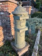 Antieke Brievenbus - Prachtige Decoratie!, Tuin en Terras, Brievenbussen, Ophalen, Gebruikt, IJzer, Staande brievenbus