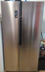 Etna Amerikaanse koelkast RVS, Witgoed en Apparatuur, Ophalen, 200 liter of meer, 60 cm of meer, Met aparte vriezer