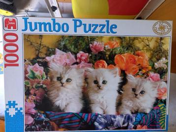 13 legpuzzels van 1000 stukjes beschikbaar voor biedingen
