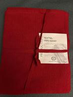 Rond dieprood tafelkleed - 180 cm Dille Kamille, Ophalen of Verzenden, Zo goed als nieuw, Rood, Tafelkleed of Tafelzeil