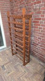 Houten wijnrek, Gebruikt, Ophalen of Verzenden, 25 flessen of meer, 75 cm of meer
