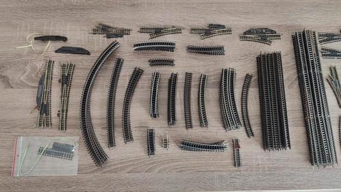 Diverse rails en wissels, Hobby en Vrije tijd, Modeltreinen | N-Spoor, Gebruikt, Rails, Gelijkstroom, Trix, Ophalen of Verzenden
