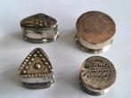 4 doosjes Ottomaanse Rijk mixed metal, Ophalen of Verzenden, Zilver