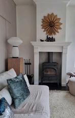 Wabi Sabi tafellamp japani design, Huis en Inrichting, Lampen | Tafellampen, Ophalen, Zo goed als nieuw, Stof, 50 tot 75 cm