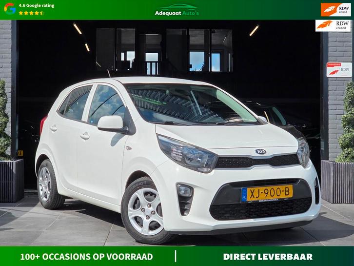 Kia Picanto 1.0 CVVT BTW AUTO|Airco|El Pakket|NAP|APK|5 DR, Auto's, Kia, Bedrijf, Te koop, Picanto, ABS, Airbags, Airconditioning
