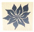 Stempel kerstroos NIEUW, Ophalen of Verzenden, Nieuw, Houten stempel