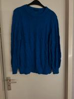 Leuke Blauwe Dames Trui met ronde hals , maat  XL, Ophalen of Verzenden, Maat 46/48 (XL) of groter, Blauw
