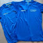 2 shirts MBO Rijnland, dames maat S, Sport en bewegen, zgan, Blauw, Overige typen, Ophalen of Verzenden, Zo goed als nieuw