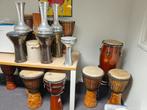 Grote Djembe Verzameling - 24 stuks, Ophalen, Gebruikt, Overige merken