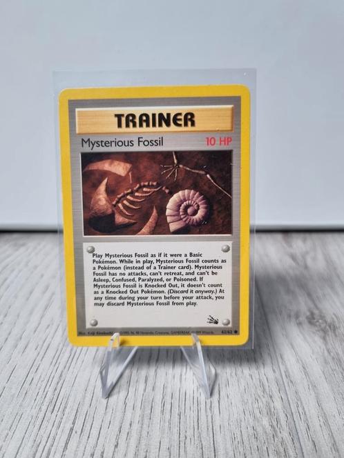Mysterious Fossil 62 Fossil, Hobby en Vrije tijd, Verzamelkaartspellen | Pokémon, Zo goed als nieuw, Losse kaart, Verzenden