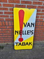 Emaille reclamebord van Nelles tabak, Ophalen of Verzenden, Gebruikt, Reclamebord