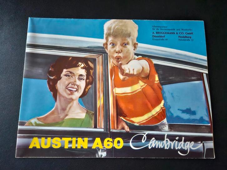 Brochure Austin A60 Cambridge, Boeken, Auto's | Folders en Tijdschriften, Zo goed als nieuw, Overige merken, Ophalen of Verzenden