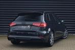 Audi A3 Sportback 35 TFSI CoD Sport / PANO / CARPLAY / VIRTU, 65 €/maand, 4 cilinders, 150 pk, Zwart