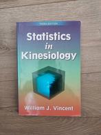 Statistics in kinesiology - bewegingswetenschappen, Boeken, Beta, Ophalen of Verzenden, Zo goed als nieuw