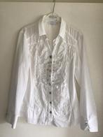 Feestelijke Blouse maat 42 Seide sticker Just White zgan, Kleding | Dames, Ophalen of Verzenden, Zo goed als nieuw, Maat 42/44 (L)