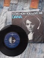 Dana - I Love How You Love Me - Single, Gebruikt, 7 inch, Single, Ophalen of Verzenden