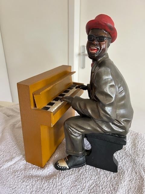 Jazz, pianist, Verzamelen, Beelden en Beeldjes, Ophalen