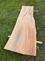 Eiken Tafelblad | Boomstamblad, Ophalen, Eiken, Nieuw, 200 tot 250 cm