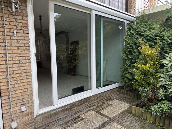 Grote Schuifpui met Hor - 260x360cm, Doe-het-zelf en Verbouw, Kozijnen en Schuifpuien, Gebruikt, Schuifpui, Overige materialen