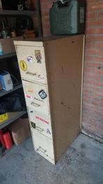 Vintage archiefkast, Huis en Inrichting, Kasten | Roldeurkasten en Archiefkasten, Ophalen, Minder dan 50 cm, Gebruikt, 100 tot 150 cm
