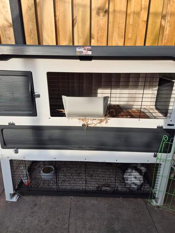 Konijnenhok 2 verdiepingen beschikbaar voor biedingen