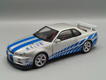 Diecast 1:18 Nissan GTR R34 Skyline Supercar NIEUW in OVP beschikbaar voor biedingen