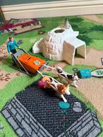 Schleich huskies met slee, Ophalen of Verzenden, Zo goed als nieuw, Paard, Beeldje of Figuurtje