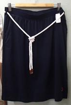 BLUE SEVEN ROK MT 40 DONKERBLAUW  TRICOT, Ophalen of Verzenden, Zo goed als nieuw, Maat 38/40 (M), Blauw