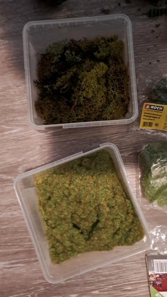 Modelbouw Landschap Materiaal, Hobby en Vrije tijd, Modeltreinen | H0, Zo goed als nieuw, Natuur, Gelijkstroom of Wisselstroom