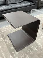 Nieuw Rolf Benz 940 Bijzettafel bruin leer Design Tafel, Nieuw, Ophalen of Verzenden