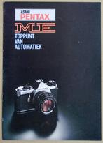 Brochure Pentax ME, Ophalen of Verzenden, 1960 tot 1980, Overige typen