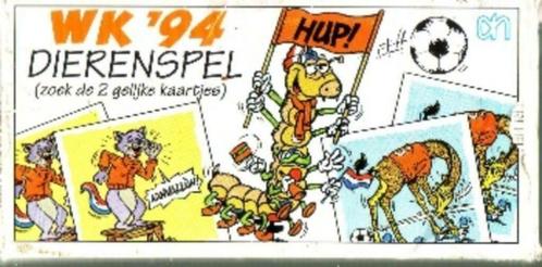 MEMORY DIERENSPEL WK '94 ALBERT HEIJN"", Hobby en Vrije tijd, Gezelschapsspellen | Kaartspellen, Zo goed als nieuw, Ophalen of Verzenden