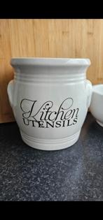 Riviera Maison Utensil houder, Huis en Inrichting, Ophalen, Keramiek, Overige typen, Zo goed als nieuw
