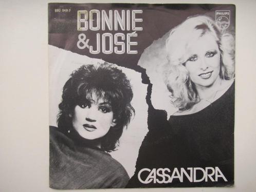 BONNIE & JOSÉ # CASSANDRA / IK BLIJF WACHTEN., Cd's en Dvd's, Vinyl | Nederlandstalig, Zo goed als nieuw, Levenslied of Smartlap
