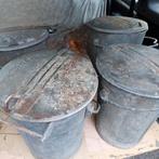 Zinken Vuilnisemmers €30,00/€15,00  uit Arnhem, Ophalen