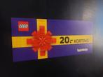 Lego Intertoys kortingbon €20, Tickets en Kaartjes, Eén persoon, Kortingsbon, Overige typen
