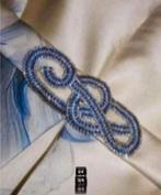 Sonia Pena - Prachtige Jurk met mouw maat 50 - Nieuw €450, Blauw, Maat 46/48 (XL) of groter, Nieuw, Ophalen of Verzenden