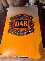 Emaille bord 33 breed en 50 hoog DAB, Antiek en Kunst, Ophalen of Verzenden