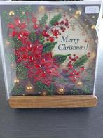 Klassieke kerstkaart Diamond painting, Ophalen, Nieuw, Kerst