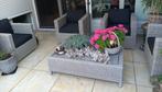 Loungeset/Tuinmeubelset, Tuin en Terras, Tuinsets en Loungesets, Ophalen, 4 zitplaatsen, Kunststof, Gebruikt
