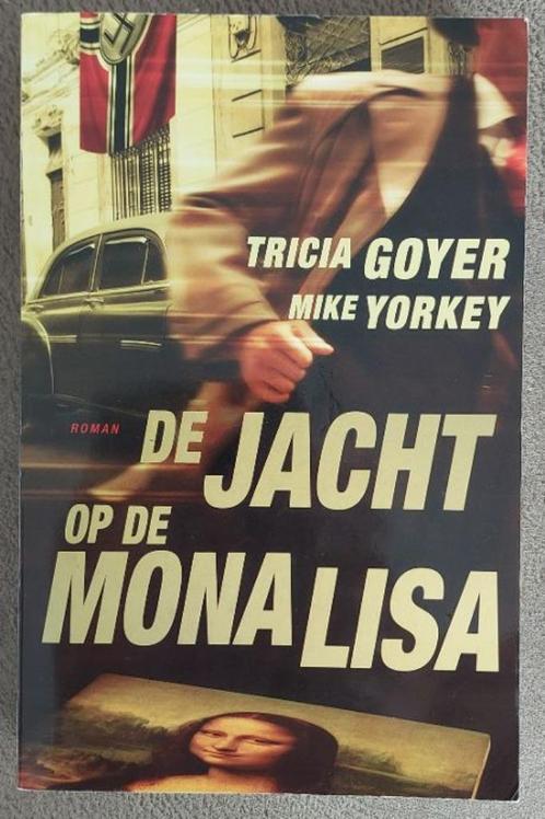 Tricia Goyer en Mike Yorkey: De jacht op de Mona Lisa, Boeken, Thrillers, Zo goed als nieuw, Nederland, Ophalen of Verzenden
